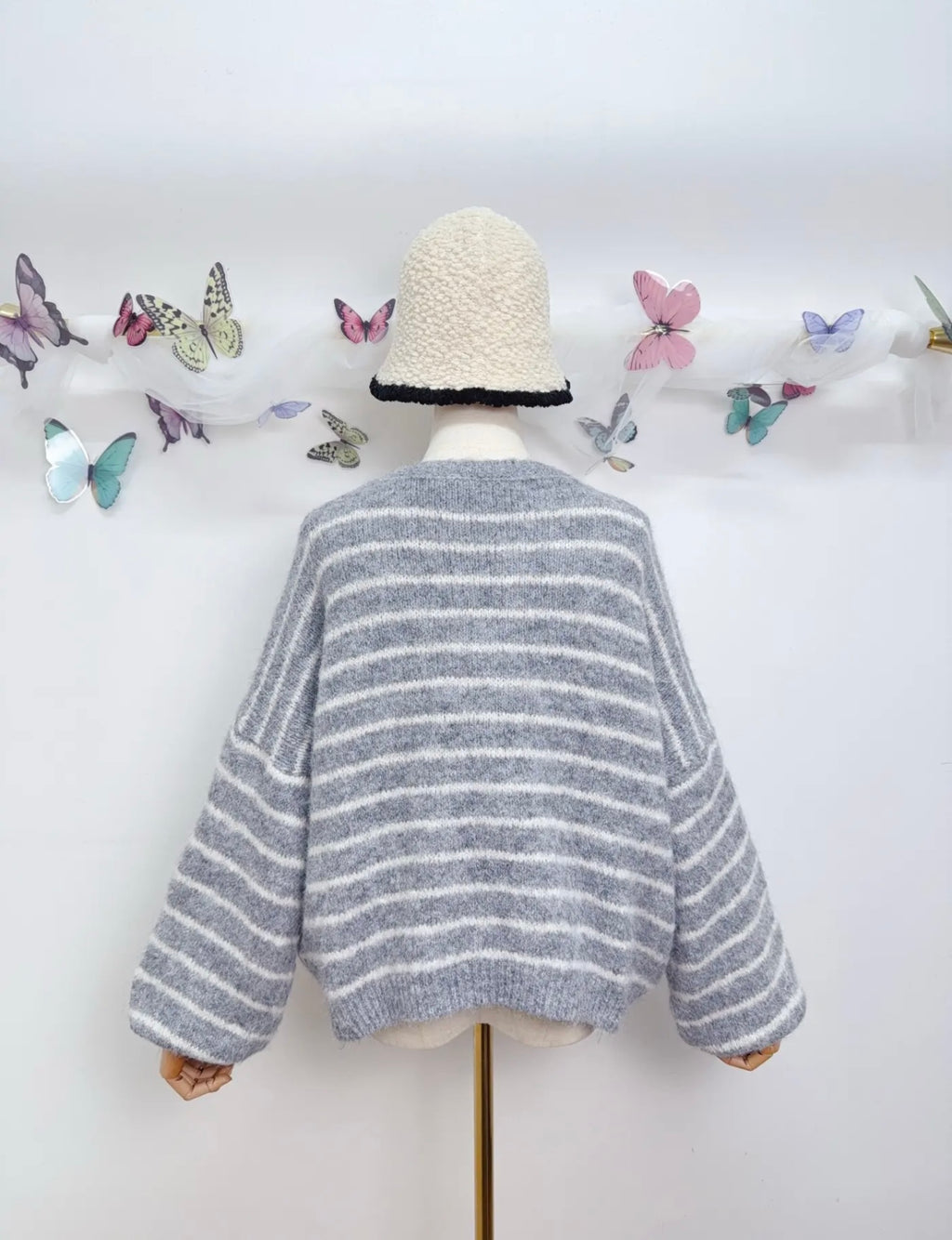 Striped Oversized Sweater