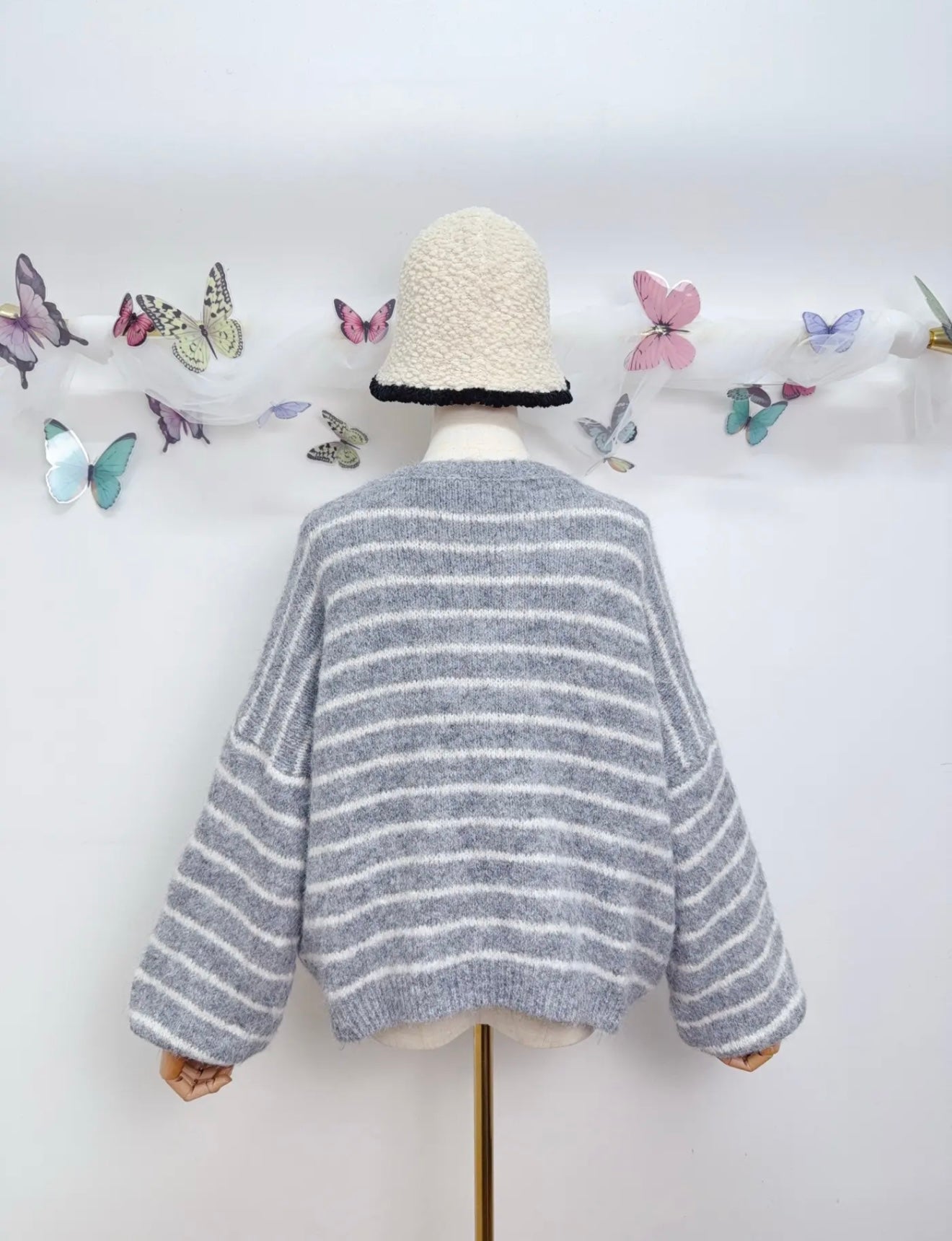 Striped Oversized Sweater