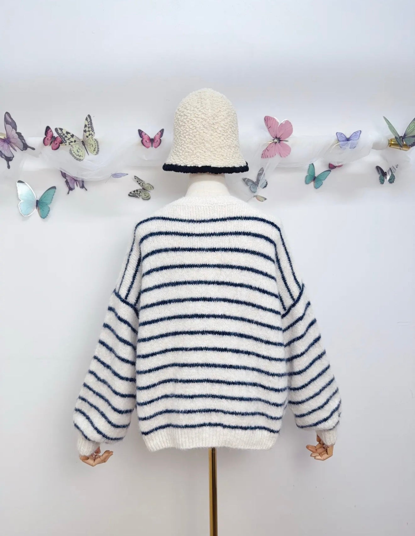 Striped Oversized Sweater