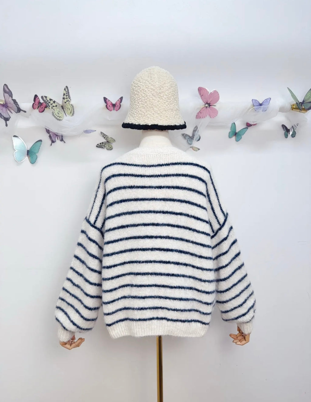 Striped Oversized Sweater