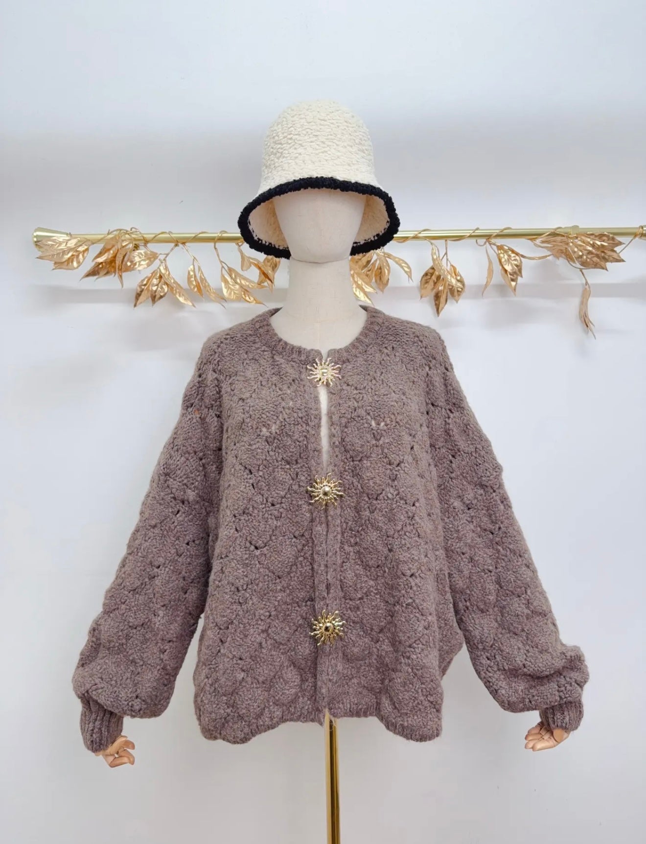 Textured Knit Cardigan