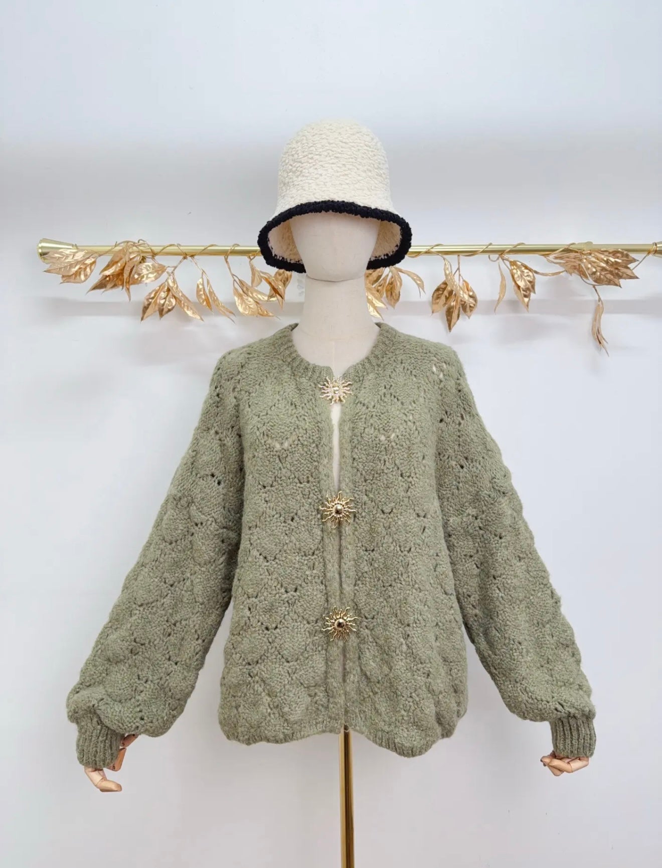 Textured Knit Cardigan