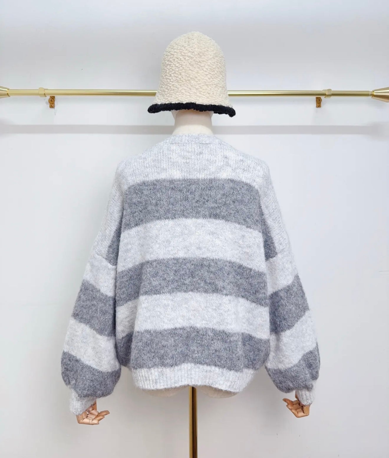 Striped Oversized Sweater