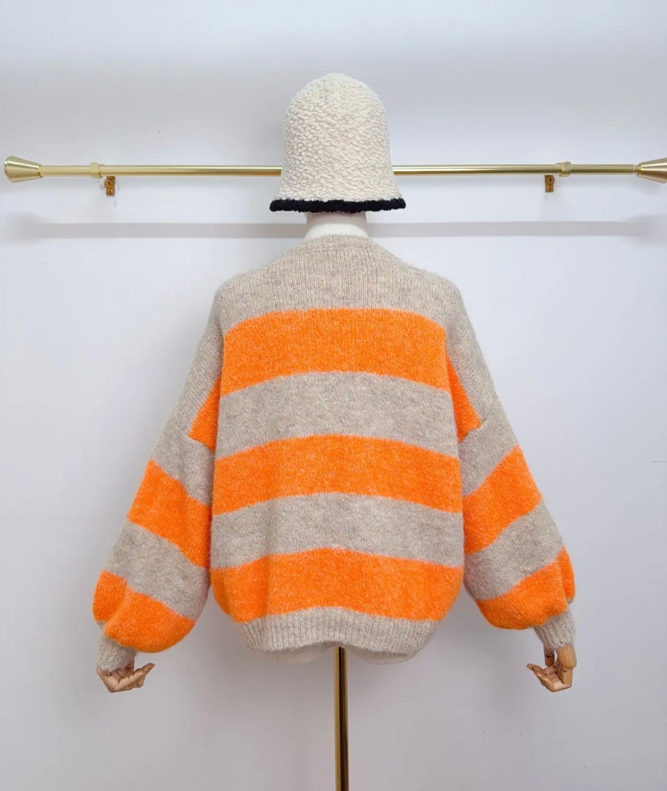 Striped Oversized Sweater