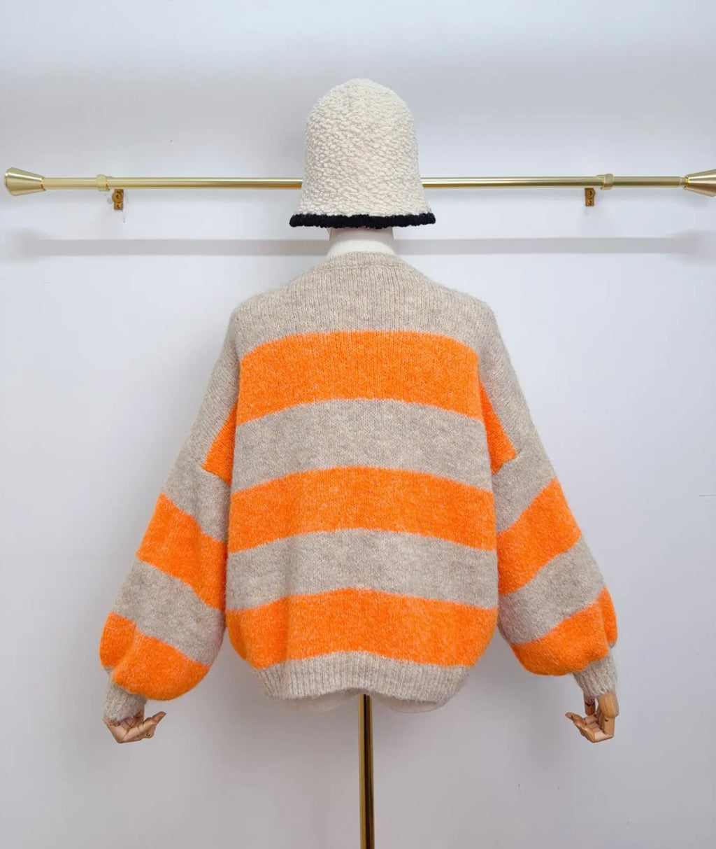 Striped Oversized Sweater