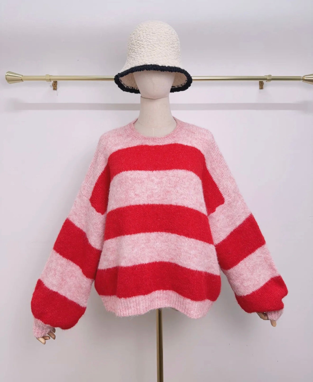 Striped Oversized Sweater