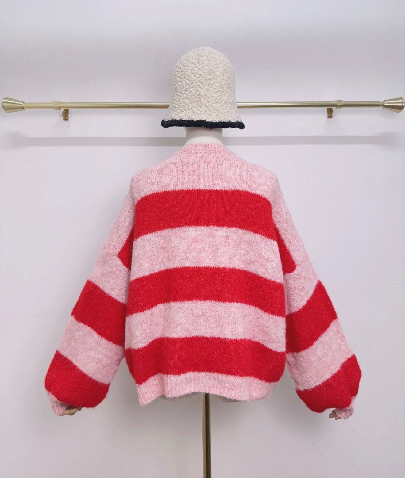Striped Oversized Sweater