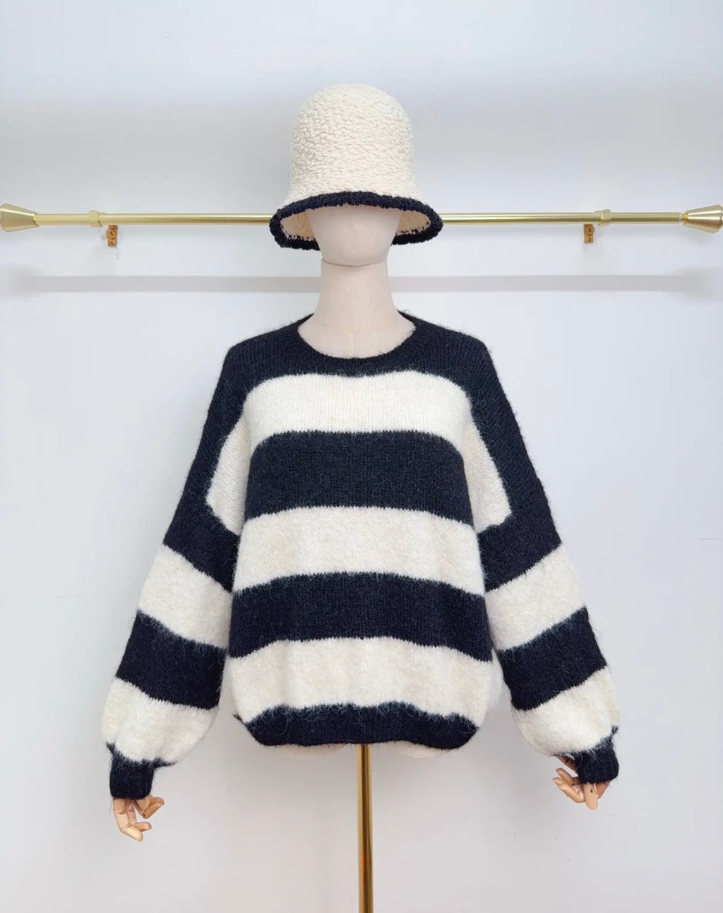 Striped Oversized Sweater
