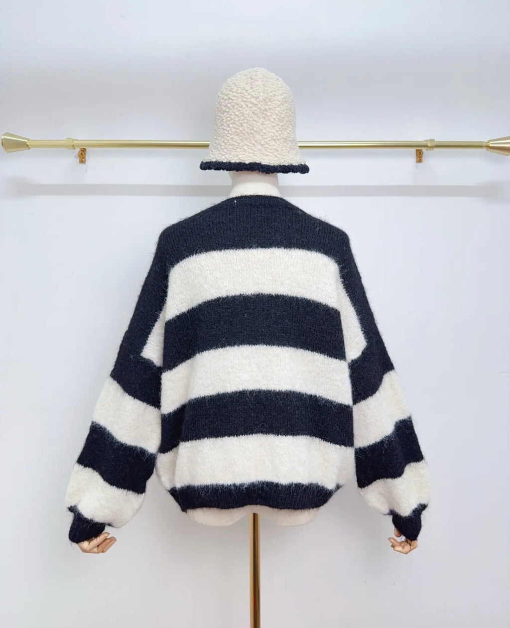 Striped Oversized Sweater