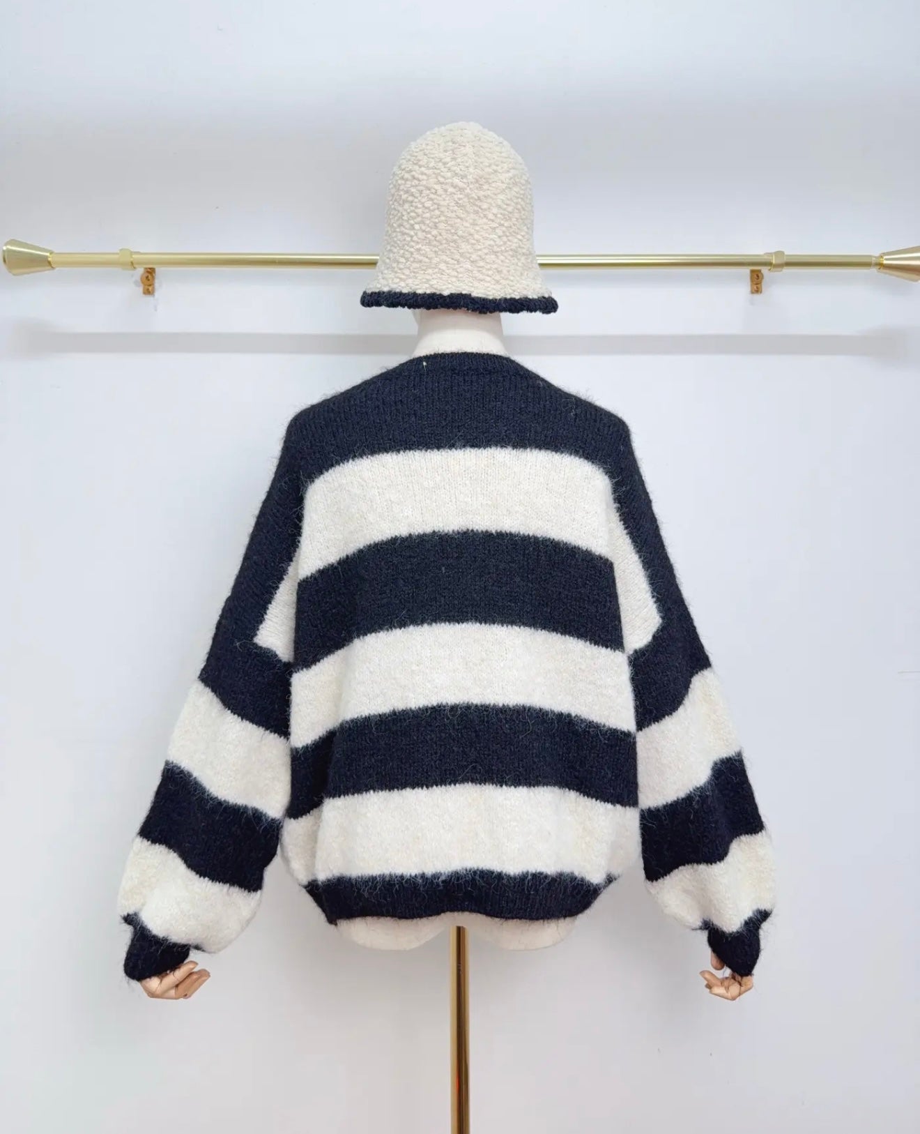 Striped Oversized Sweater