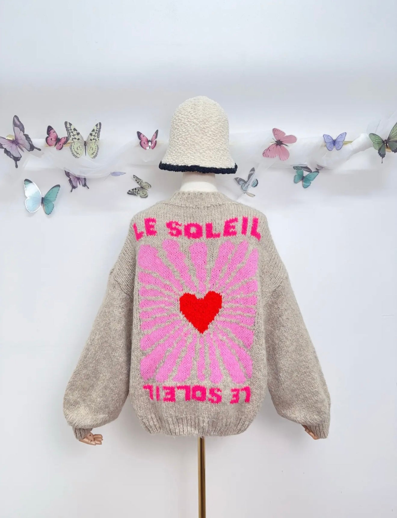 Graphic Knit Sweater