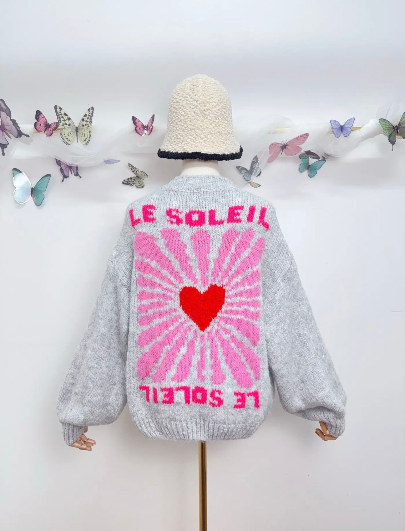Graphic Knit Sweater