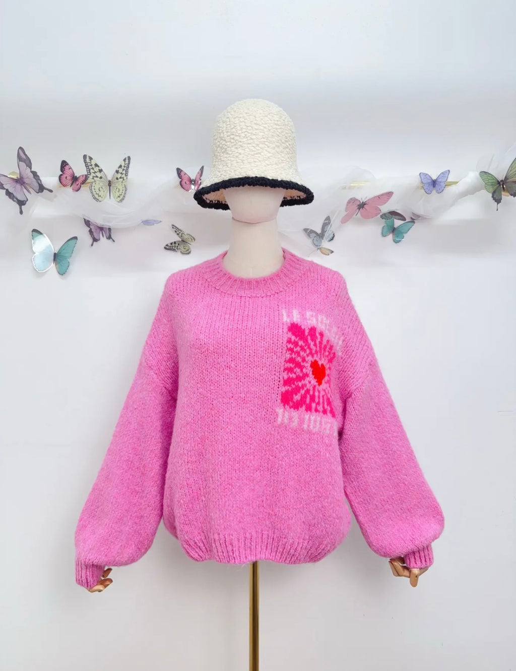 Graphic Knit Sweater