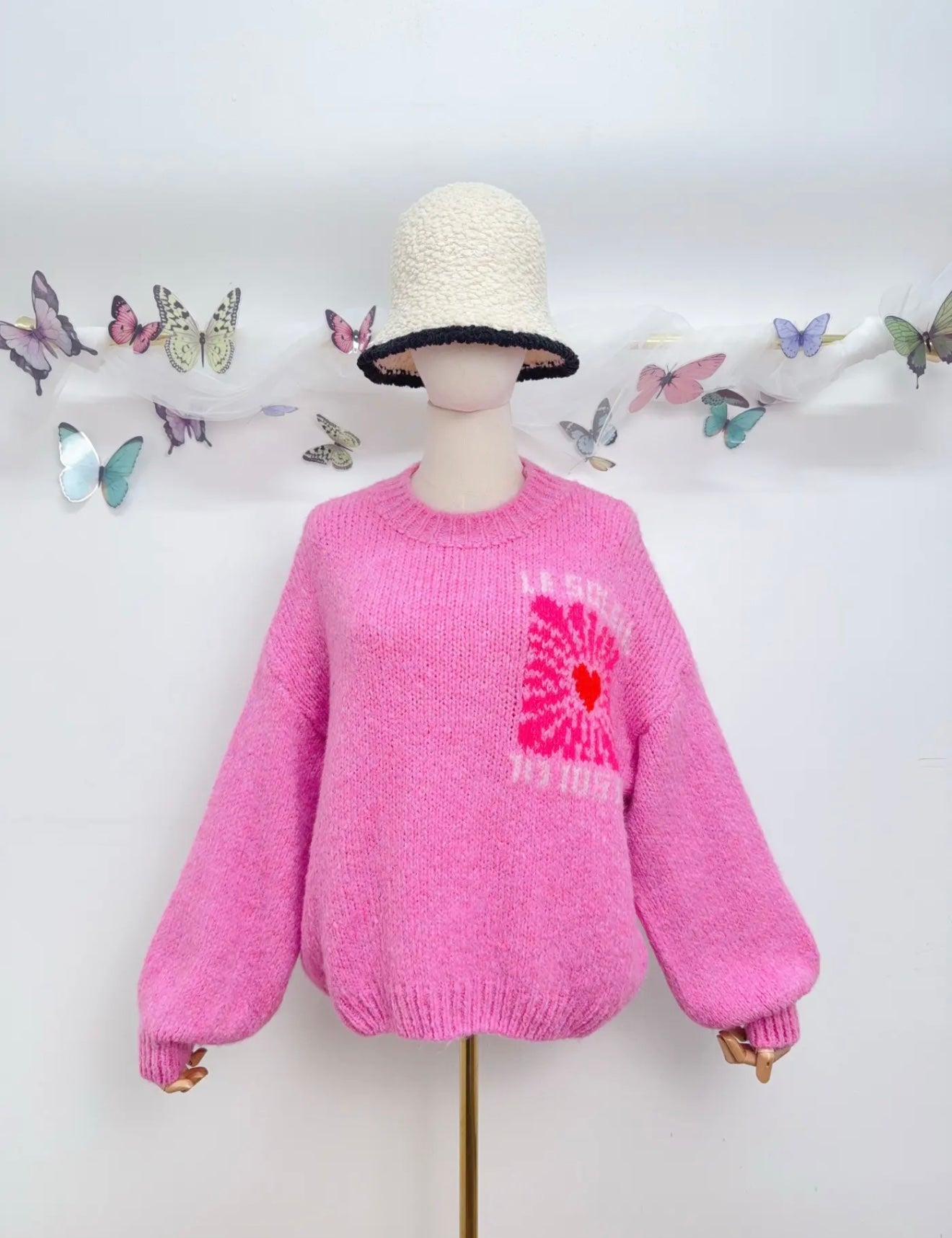 Graphic Knit Sweater