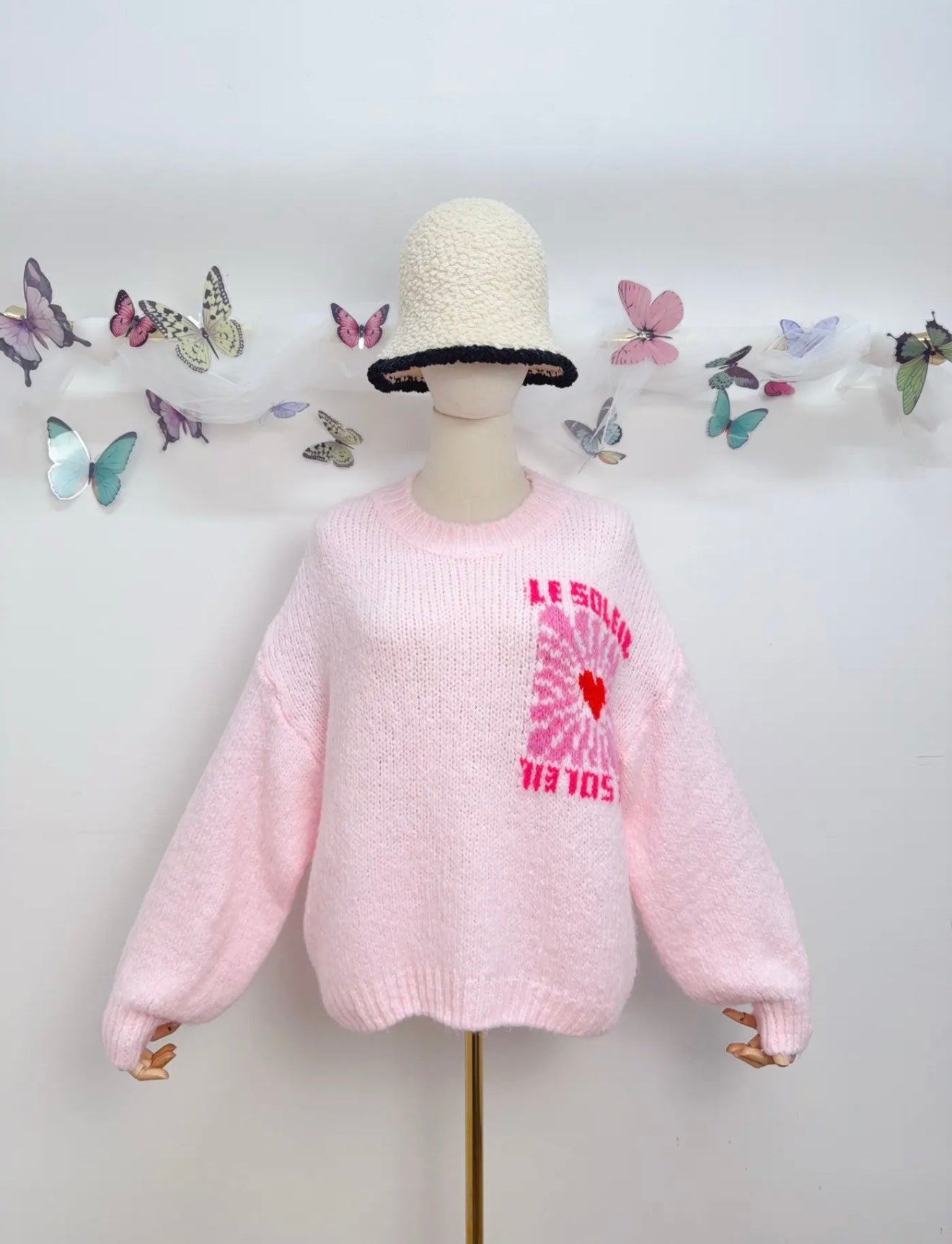 Graphic Knit Sweater
