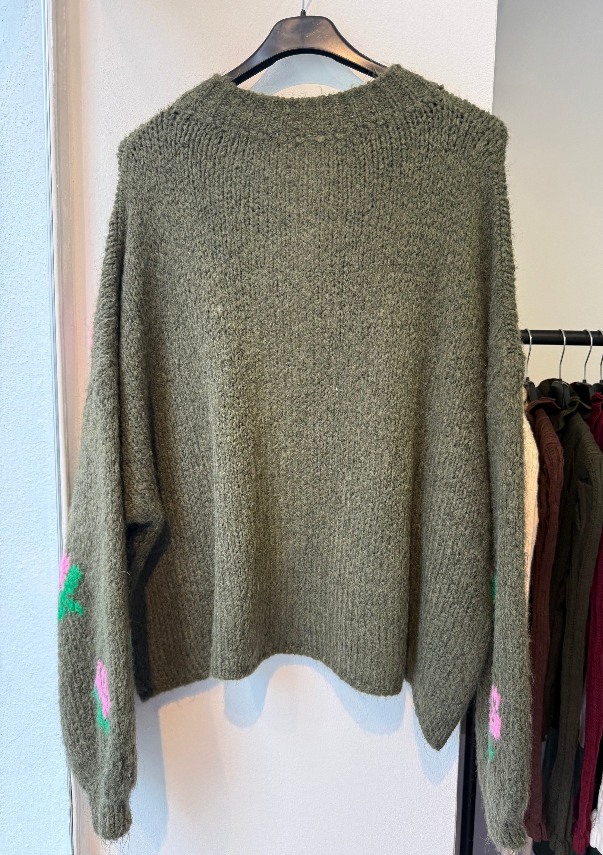 Rose Knit Cardigan