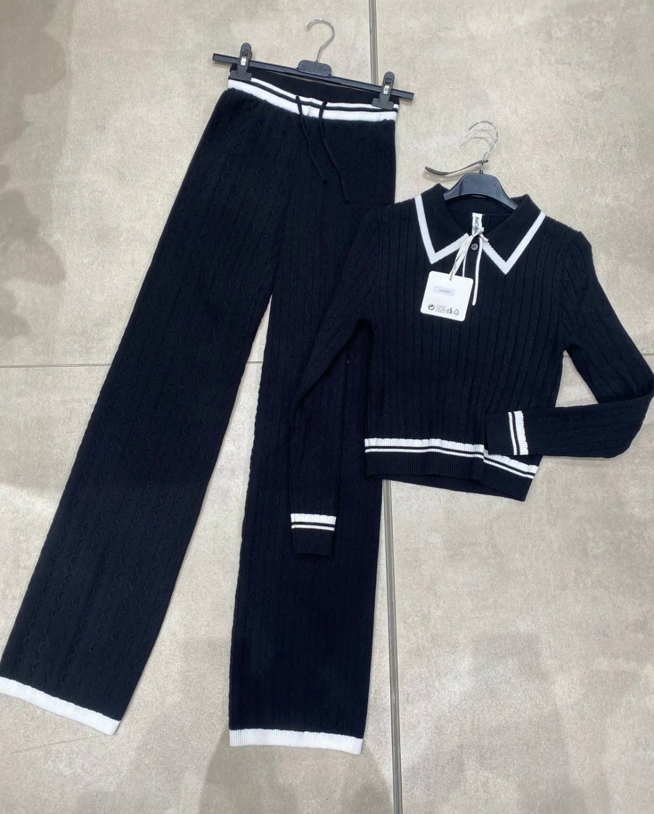 Knitted Two-Piece Set